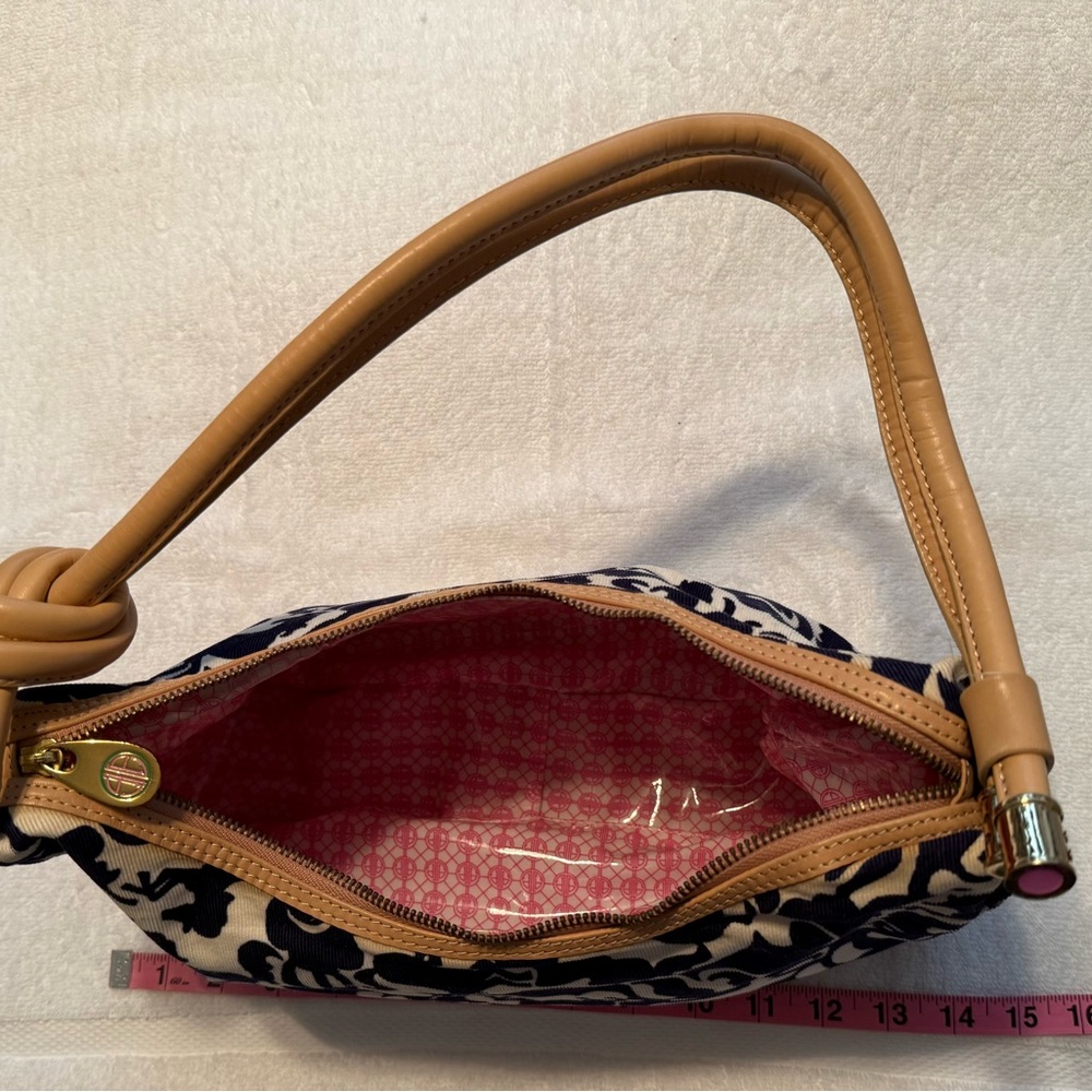 Lily Pulitzer Corduroy hobo shoulder bag. - Picture 4 of 9